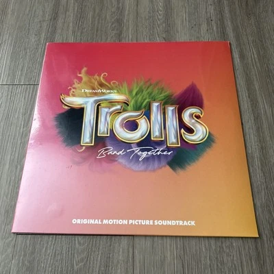 Trolls LP Pink vinyl Band Together 'NSYNC Timberlake Anna Kendrick Kid Cudi NEW! - Image 1 of 3