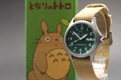 RARE [Near MINT w/ Box] Seiko TOTORO Alba V743-8000 Green Dial Qz Unisex Watch - Image 1 of 4
