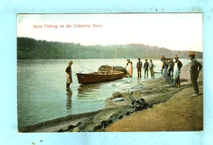 De colección, "Su pesca en el río Columbia"... - Imagen 1 de 2
