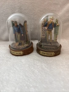 Franklin Mint - John Wayne - Pintado a mano - Cúpula de vidrio - Edición limitada - Como nuevo - Imagen 1 de 7