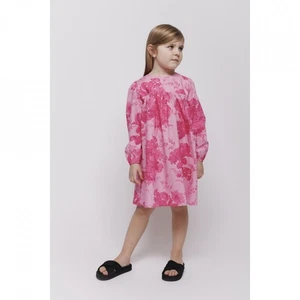 CHRISTINA ROHDE Girls Pink Floral Dress A-line Eco Cotton Long Sleeve  5 - Picture 1 of 10