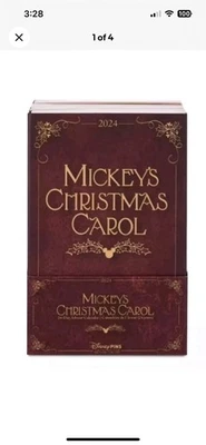 Mickey's Christmas Carol 24-Day Advent Calendar Mystery Pin Set 2024 - LIMITED - Image 1 of 3