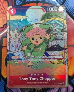 Tony Tony.Chopper English Version 1st Anniversary Promo One Piece Card Englisch - Bild 1 von 2