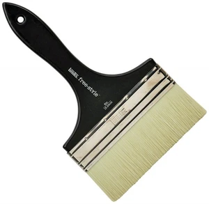 Large Scale Broad Flat/Varnish Brush, 6" - Picture 1 of 4