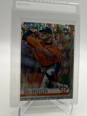 2019 Topps FOILBOARD /162 Collin McHugh Baseball Card #674 Mint FREE SHIPPING - Image 1 of 3
