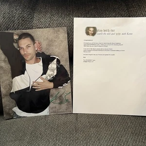 Kevin Federline Autographed 8x10 Photo With Prodege Print Out - Picture 1 of 4