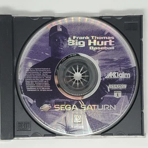 Frank Thomas Big Hurt Béisbol Sega Saturn Auténtico Probado y Funcionando Buen Estado - Imagen 1 de 2