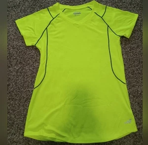 Neon Yellow Girl's BCG Workout Tee - Picture 1 of 2