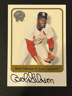 Bob Gibson 2001 Fleer Auto Greats Of The Game Cardinals - Image 1 of 2