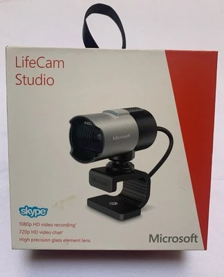 New Microsoft LifeCam Studio Web Cam 1080p HD (Sealed Box By Manufacturer) - Image 1 of 4