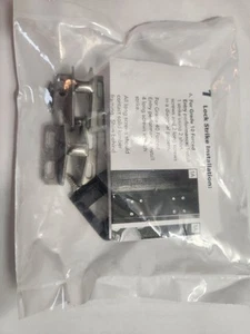 Pella Impervia Sliding Door Lock Keeper Strike + Screw Package Part 05QP0000 - Picture 1 of 2
