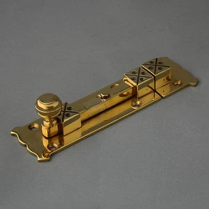 Boulon de porte en laiton arts et métiers - Photo 1 sur 5