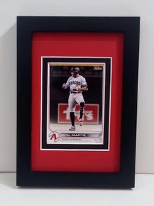 Tarjeta de béisbol Ketel Marte Arizona Diamondbacks enmarcada placa 2022 Topps #275 - Imagen 1 de 4
