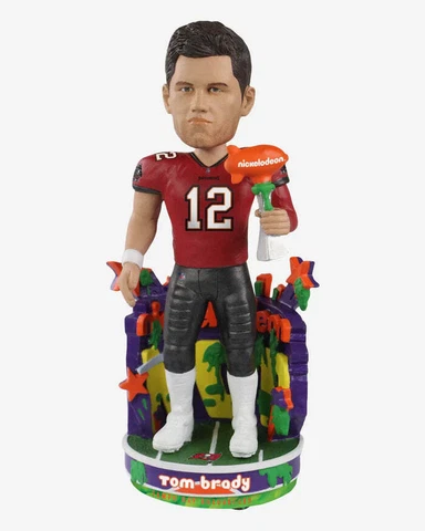 Tom Brady Tampa Bay Buccaneers Nickelodeon NVP Bobblehead NFL Football Cover