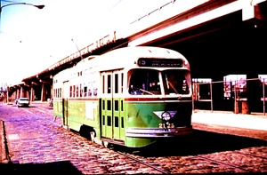 DUPLICATE SLIDE PTC PCC #2125 ROUTE 15 RICHMOND OCTOBER 1968 - Picture 1 of 1