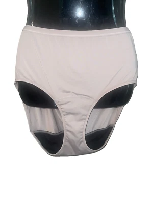 Braguita ropa interior Hanes Taupe a prueba de fugas protección contra olores período plus 7X talla 14 Foto 1 de 4