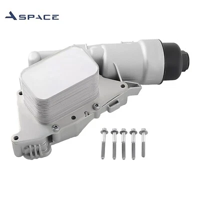 Aluminum Oil Cooler Filter Housing for Mini Cooper 14-20 BMW i8 X1 X2 1.5L 2.0L - Image 1 of 4