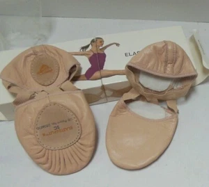  BLOCH ES0252L Pink Elastosplit Leather Ladies Ballet Shoes Patented Design - Picture 1 of 2