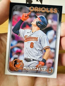 RYAN MOUNTCASTLE BALTIMORE ORIOLES 2024 TOPPS SERIES ONE BASEBALL CARD #34 - Picture 1 of 2