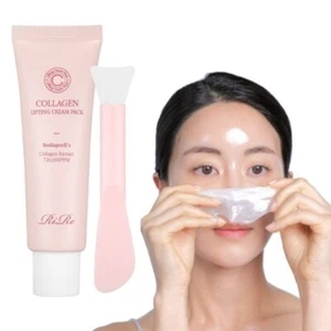 RIRE Collagen Lifting Cream Pack 50g Best Face Lifting PackCollagen Lifting Mask - Picture 1 of 21