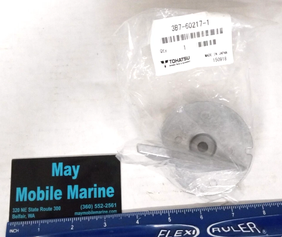 NEW Trim Tab  Tohatsu 3B7-60217-1 - Image 1 of 1
