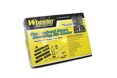 Wheeler Scope Mounting Combo Kit With FAT Wrench, Alignment And Lapping Bars - Image 1 of 4