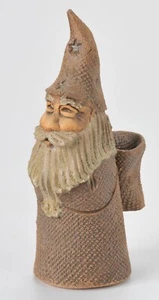 Statuina mago ceramica artistica casa Windridge vintage 6,5" gentiluomo Canada - Foto 1 di 9