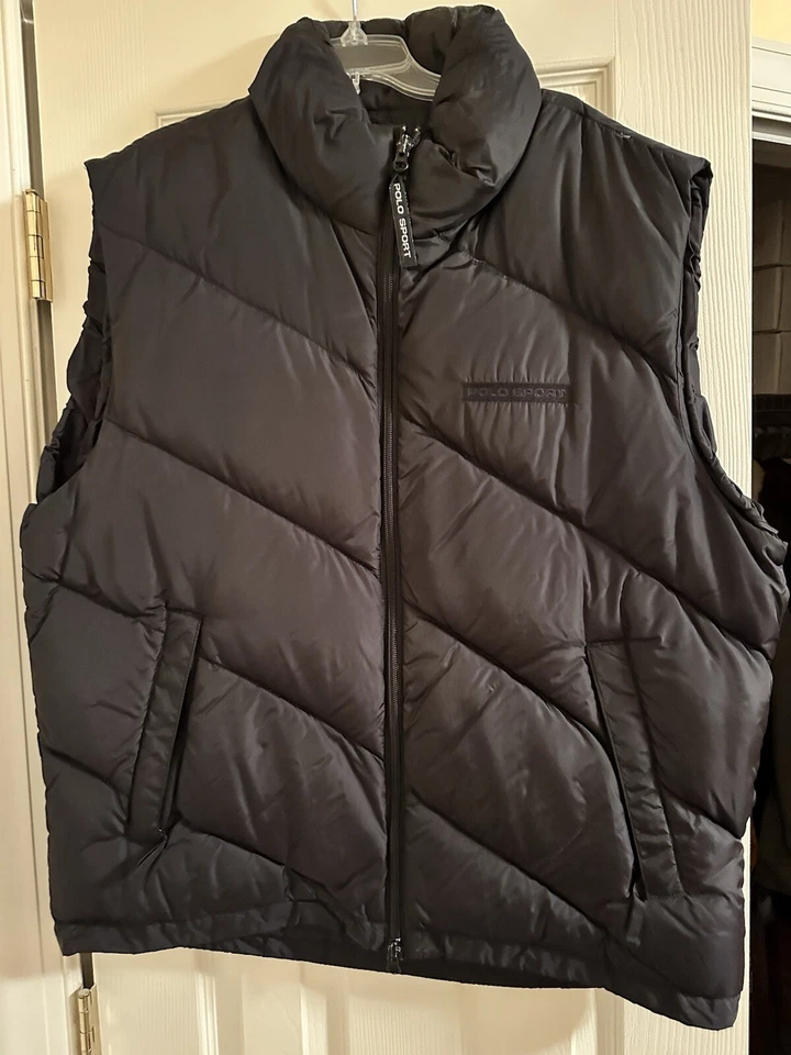 Мужской пуховик Polo Sport Ralph Lauren размер Large на молнии - Изображение 1 из 1