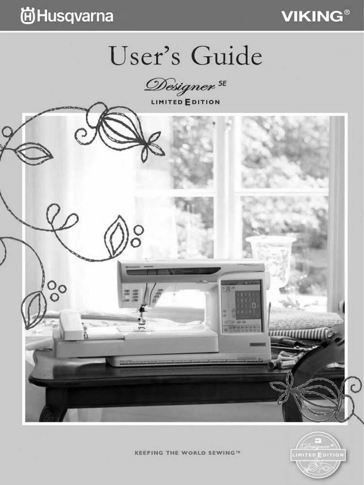 Husqvarna Viking Platinum 775 955e User Owners Manual Reprint