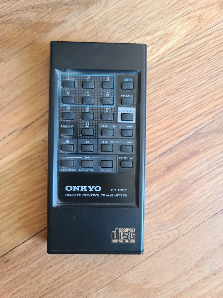 Оригинальный передатчик дистанционного управления проигрыватель компакт-дисков ONKYO RC-128C Япония - Изображение 1 из 1