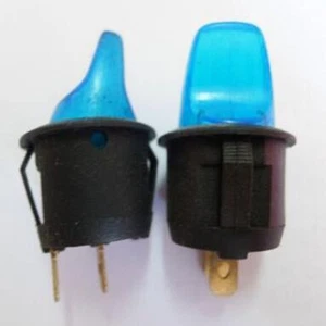 10,OFF/ON Blue Neon Bulb Home 110V-240V Switch,BL9H - Picture 1 of 3
