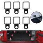 Swivel D Rings with Anti Rust Coating for Jeep Wrangler Pickup Trunk Cargo