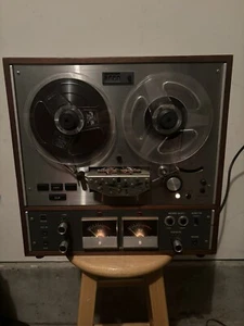 Teac A-4010S Reel to Reel Tape Recorder RA-405 Stereo Amp With Tape - Picture 1 of 15