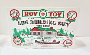 Roy Spielzeug Nr. 9 Blockbau Set The Camp komplett 37 Stück Brandneu - Bild 1 von 8