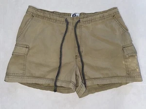 Arizona Jean Co Shorts Womens Jr Sz 7 Green 90’s Vintage Cargo Shorts Y2K - Picture 1 of 12