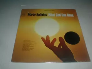 Marty Robbins GOD HAS DONE Columbia RE LP SEALED Country Religious Hymns Xian - Picture 1 of 7