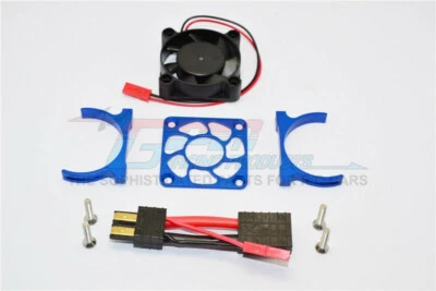 GPM ALU MOTOR HEATSINK COOLING FAN FOR TRAXXAS SLASH 4X4 LOW-CG 68086 - Image 1 of 4