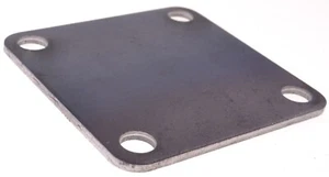 Bodenrosette  Ankerplatte  Platte Blende Abschlußrosetten Roh 100x100mm 80x80 mm - Bild 1 von 5