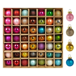 Mini Merry & Bright Christmas Ornaments Set/49 - Picture 1 of 1