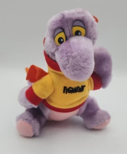 Purple Dino Figment Disneyland Walt Disneyworld plush 6 inches - Picture 1 of 12