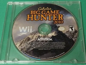 Nintendo Wii Cabela's Big Hunter nur Disc Spiel 2010 Shooter Tiere TOP! - Bild 1 von 1