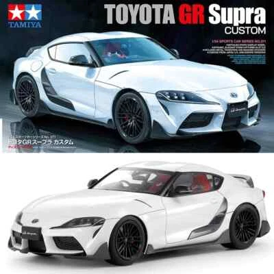Tamiya 24371 - Toyota Gr. Supra SPORTS Auto Serie Custom 1:24 Scala Modello Kit - Immagine 1 di 4