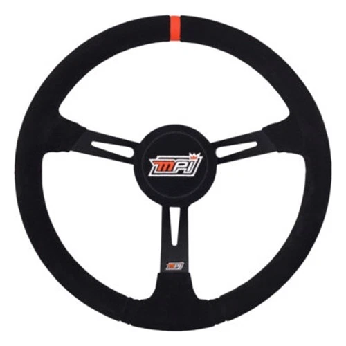 MPI 3-Bolt Lightweight Aluminum Steering Wheel for Late Models & Super Lates - Image 1 of 3