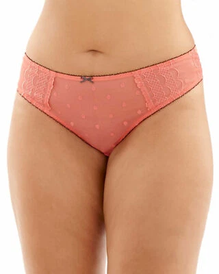 SLIP BRASILIANO CLEO PANACHE MARCIE Tg. M - UK 12 KNICKER BRAZILIAN TANGERINE  - Imagen 1 de 4