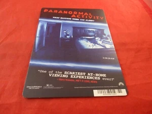 Paranormal Activity Movie Blockbuster Store Promo Display Card ONLY - Picture 1 of 2