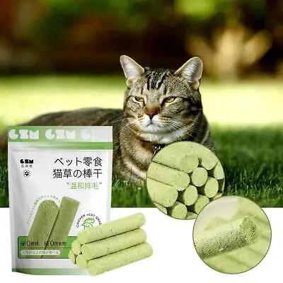 Cat-Grass Teething Stick Pet Snack Hairball Removal Instant Cleaning New UK F0U1 • 3.22€