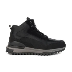 Pajar Men's Fireburst Black Nubuck Leather Sneaker Boots - Picture 1 of 4