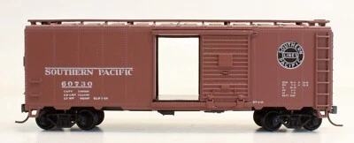 Athearn HO  Southern Pacific 40' s&w single door  box car blue box 5011 sp 60730 - Image 1 of 4