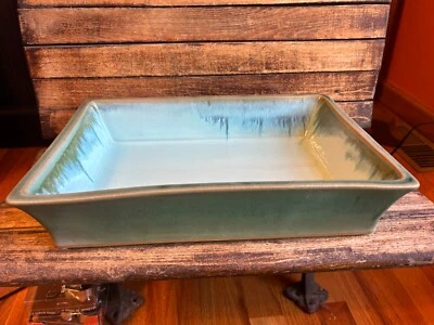 Maceta bonsai vintage japonesa Ikebana Suiban cerámica flor cuenca Foto 1 de 4