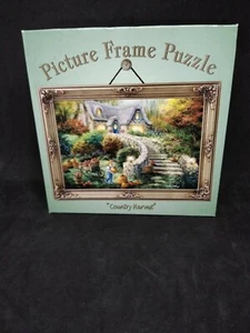 NIP~"Country Harvest" Picture Frame Puzzle BRAND NEW-SEALED 250 pieces 10" x 14" - Picture 1 of 3